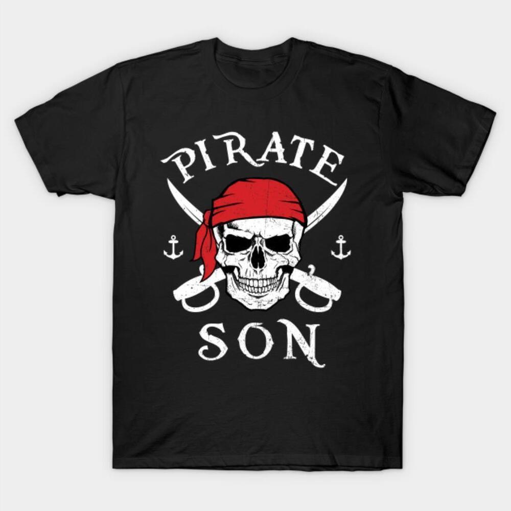Pirate Son Skull Halloween Tshirt